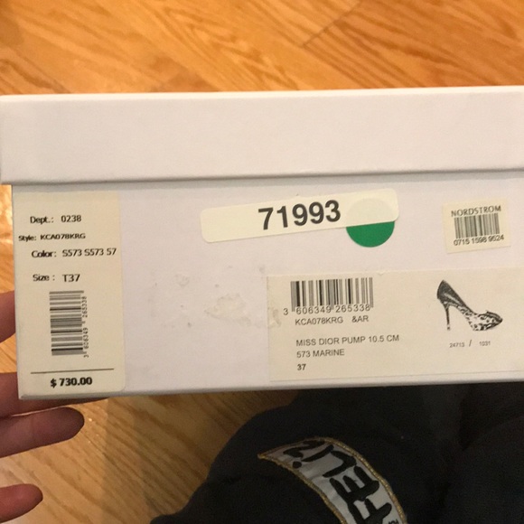 Christian Dior open toe shoes Sz 37 - Picture 4 of 8